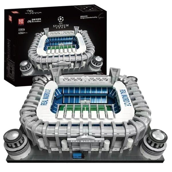 Mould King 22026 Bernabue Football Stadium Madrid Building Brick Model 4266pcs