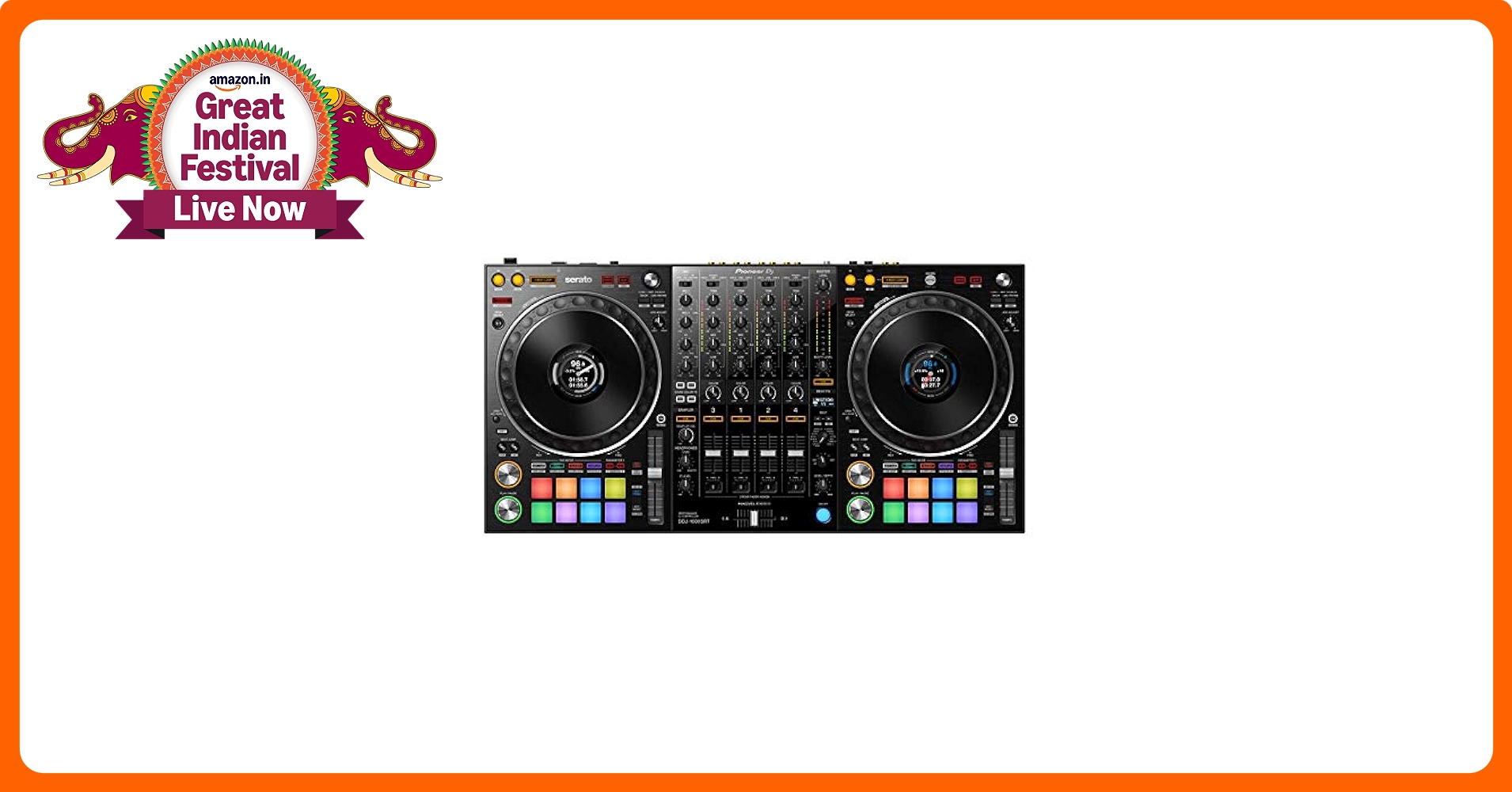 Pioneer Serato DDJ-1000SRT コントローラー 19年製 Pioneer DJ DDJ-1000SRT 4-deck Serato DJ Controller : Amazon