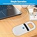 Agatige Haustier ID Lesegerät, Wiederaufladbarer Chipleser Haustier Chip ID Scanner Chiplesegerät für Hunde Mikrochip-Scanner Pet Tag Display für ISO 11784/11785, FDX-B und EMID