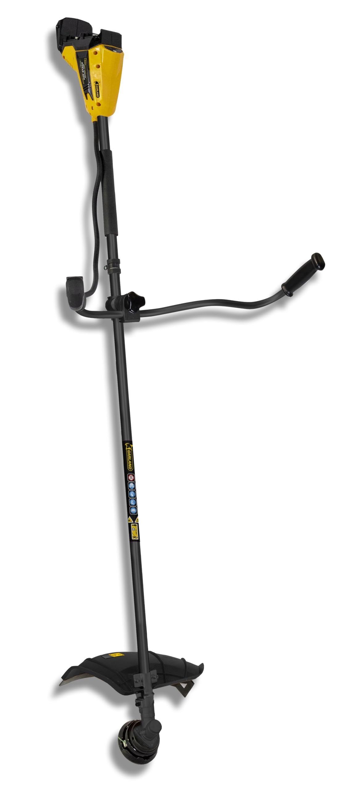 GARLAND Best Keeper 20V 202-V24 - Desbrozadora batería 40V (20V+20V) 700W Brushless, 330 mm Hilo, Disco 3 Puntas, Incluye arnés (sin baterías ni Cargador)