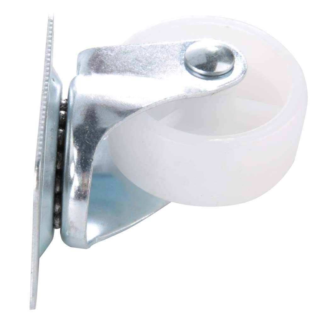 4pcs 1.5Inch Swivel Casters,PP Roller Wheel for Trolley Furniture(White)-image-38