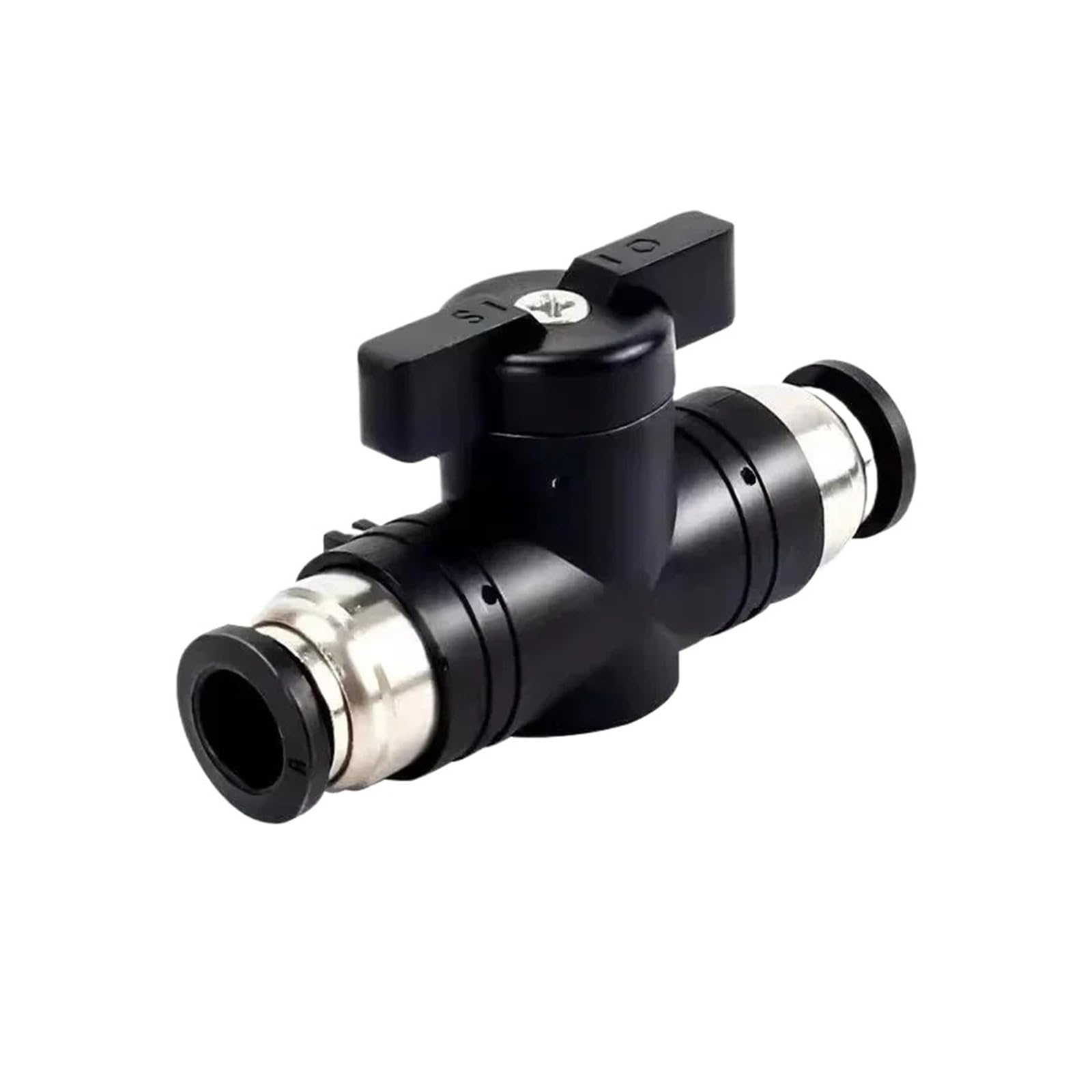 Válvula manual de 12mm e interruptor limitador para sistemas neumáticos