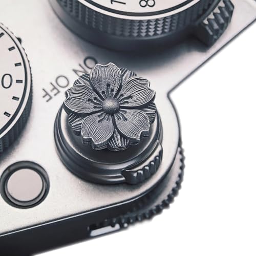 Amazon | シャッターボタン M3 925シルバー製・桜浮彫デザイン