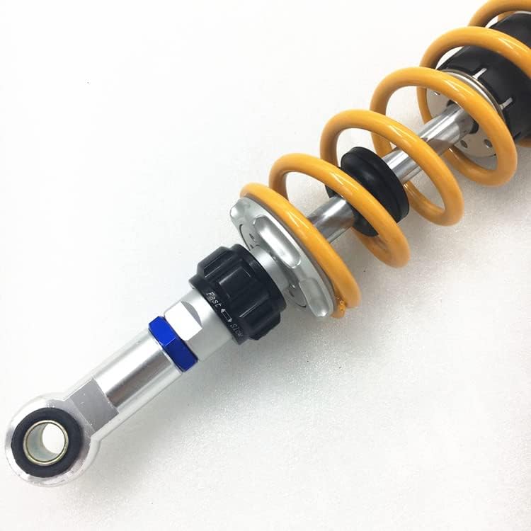 Miniatura 6 de 16.929 in16.93 "Amortiguación de rebote Universal 0.276 in Primavera Suspensión Trasera Amortiguador de Aire MTB Motocross Motocross para DR400