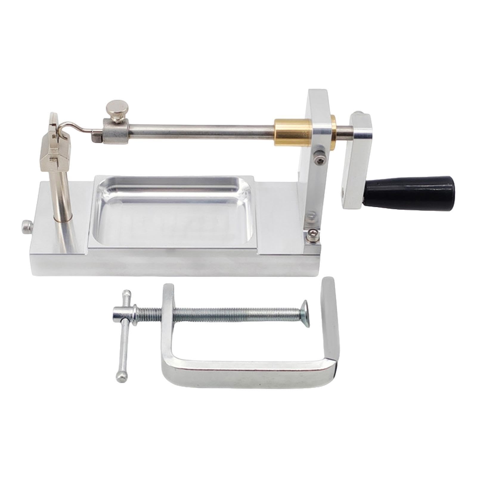 DIY Fishing Wire Bender Tool, Wire Bending Machine Set, Supports 0.9-1.5mm Steel & Copper Wire, 360° Coiling for Octopus Hook, Spinner Bait, Anti-Bite Rig, Fly Tying Station