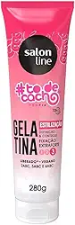 Salon Line, Gelatina Capilar, ToDeCacho, Estilização Fixação Extra Forte, Vegano - Para Cabelos Ondulados, Cacheados e Crespos, 280 g