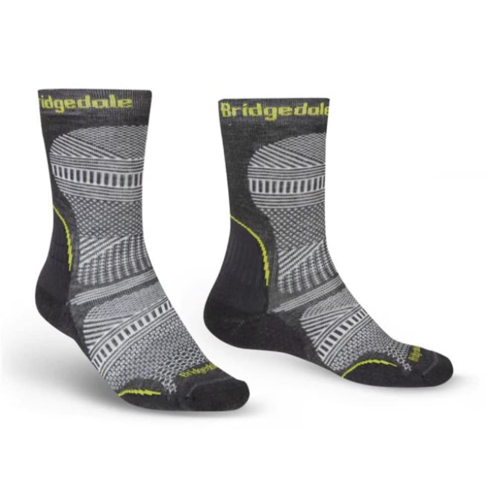 Bridgedale HIKE Ultralight T2 Coolmax Performance Original Boot-Men's- Large-Graphite