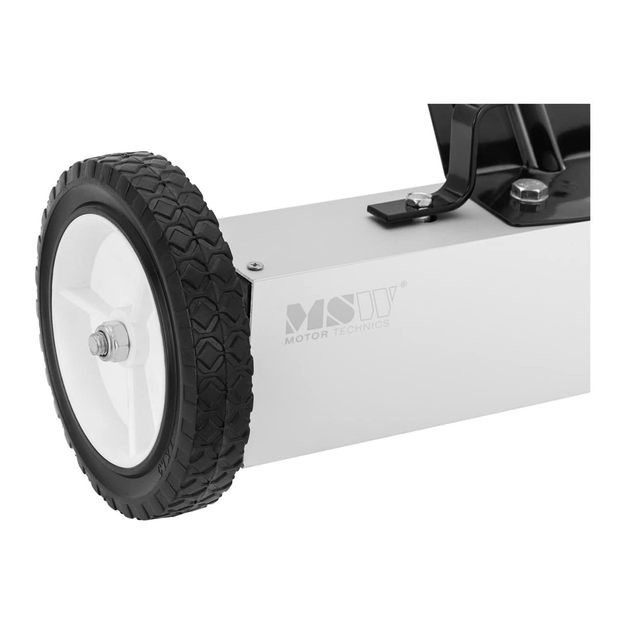MSW MSW-MAG45 Magnetbesen 73-100 cm Teleskopstiel 45 cm Ferritmagnet Spänesammler magnetischer Spänesammler magnetischer Besen