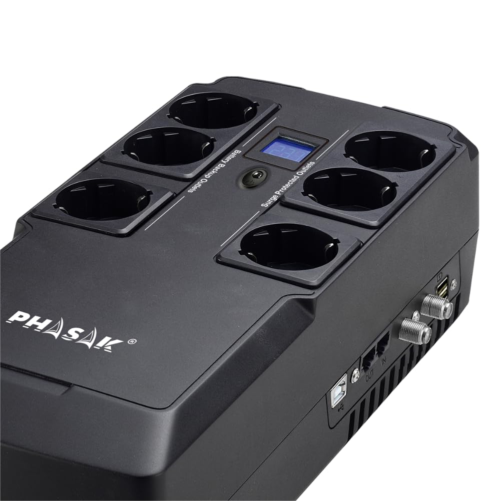 Phasak SAI Interactivo PH 9478 800 VA