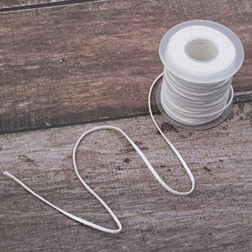 Didiseaon 2 rollos de mechas para velas de algodón preenceradas miniatura 5