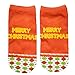 Produktbild cosey  1 Paar Sneaker-Weihnachts-Socken  Einheits-Größe 33-40 - Winterdesign (Merry Christmass)