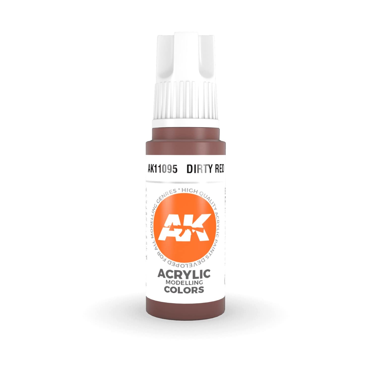 Ak Interactive Red 3Rd Gen Acrylic Dirty 17Ml
