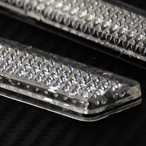 Reflectores para alforjas de motocicleta compatibles con Harley Street Glide Electra Glide Road Glide Road King FLHR FLHTC FLHX 2014-2024 color blanco miniatura 5
