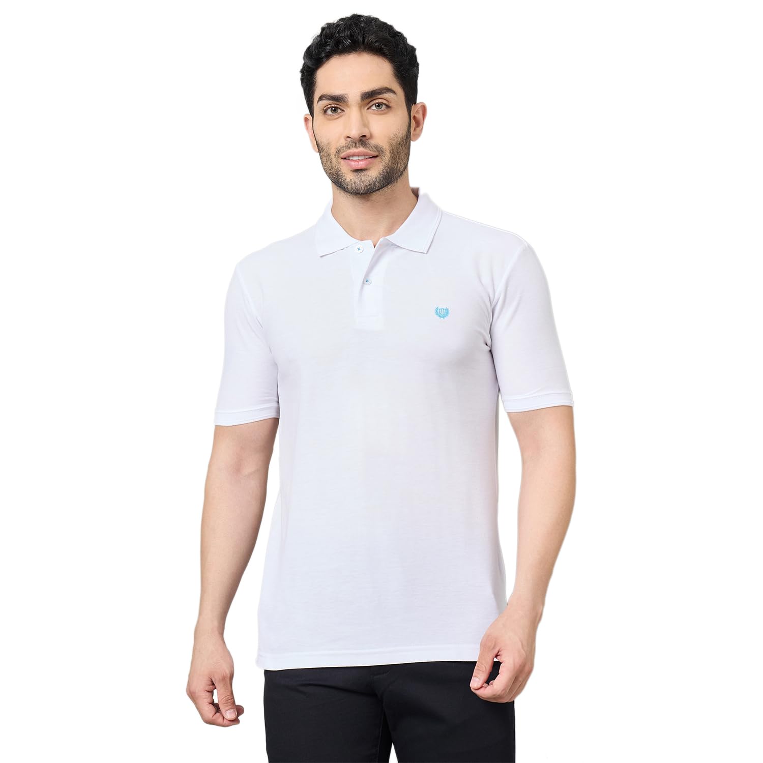 Duke Men's Solid Slim Fit T-Shirt-picture-31
