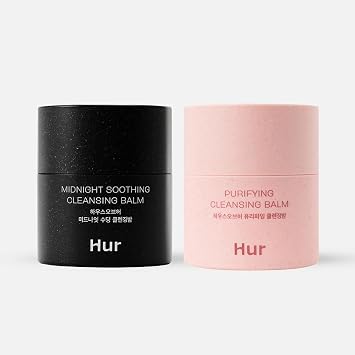 House of Hur Cleansing Balm Duo Purifying&Midnight | Hydrating & Calming Korean Skincare