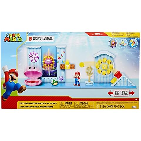World of Nintendo Super Mario Deluxe Unterwasser-Spielset Cover