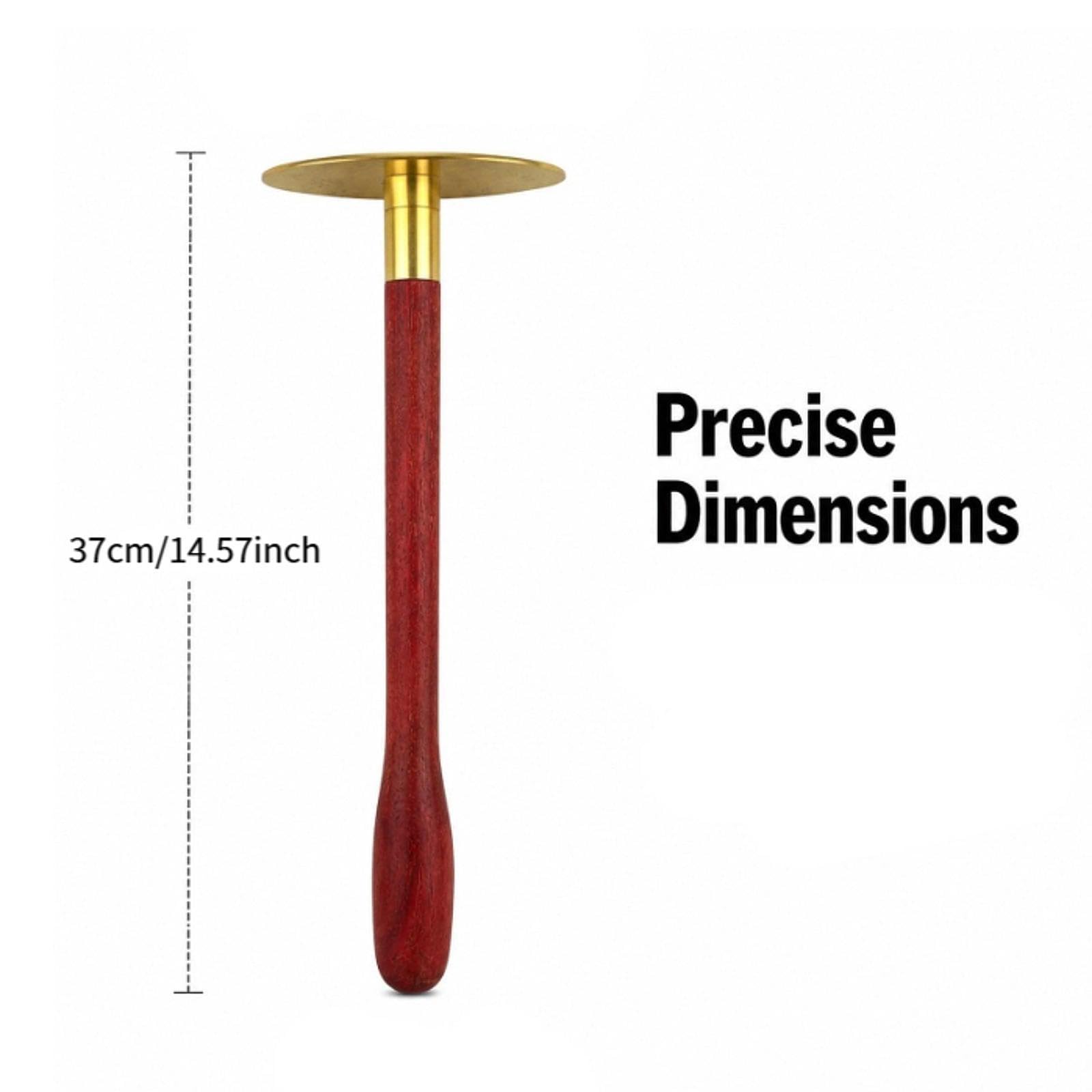 Herramienta de Masaje Gua Sha, Tabla de Corporal de Latón, Ergonómica, Portátil, Ligera, con Mango Largo, Ideal para Regalar O Decorar El, 37cm
