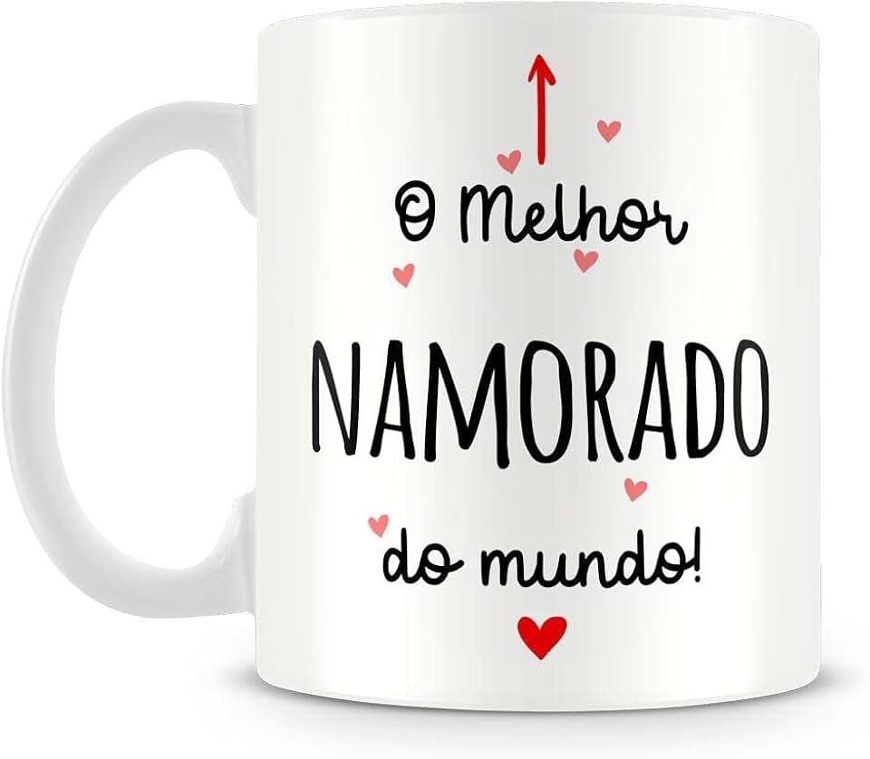 Caneca O Melhor Namorado do Mundo