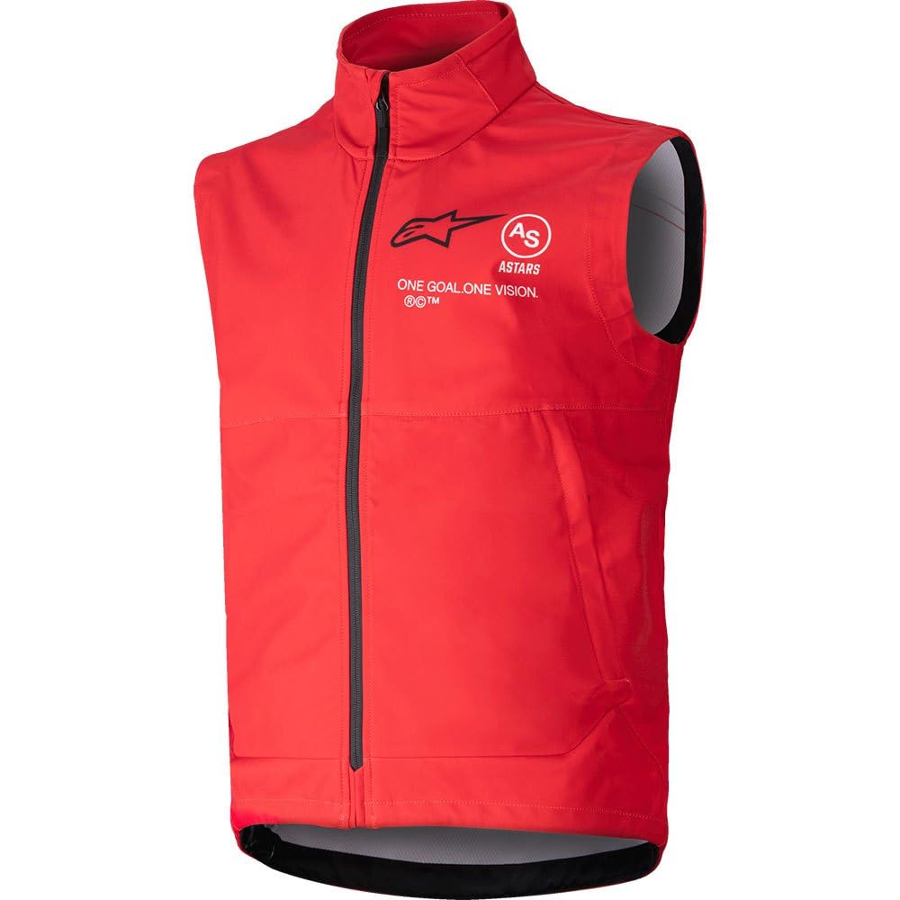 Alpinestars Techstar Softshell Youth Motocross Vest, red, M