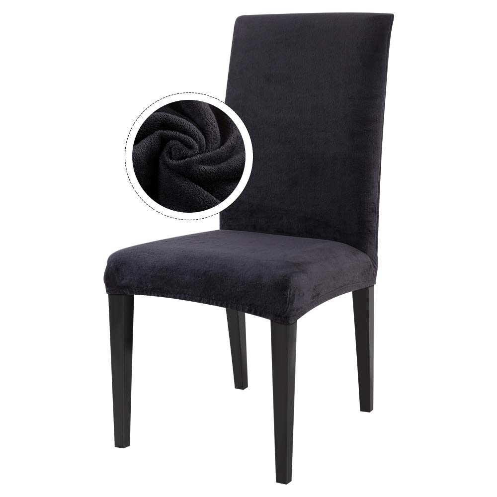 Housse de chaise pour mariage et banquet gris foncé une ambiance chaleureuse