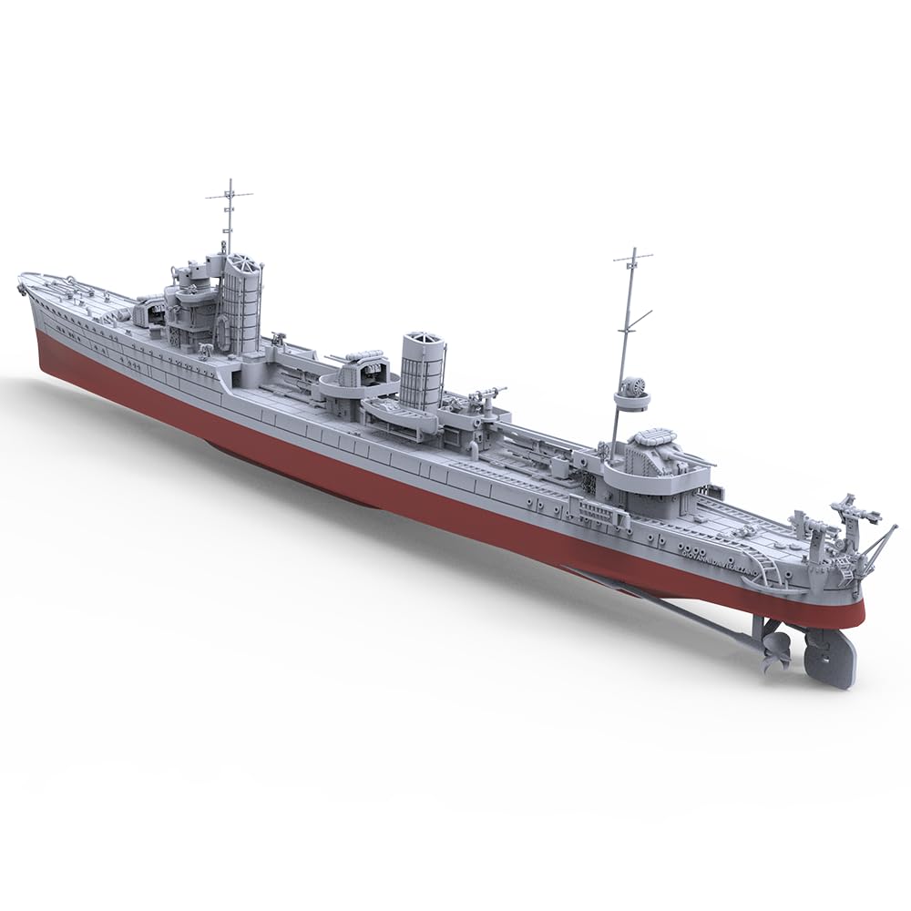 MRY-SFW SSC350740S-A 1/350 zestaw do budowy modelu wojskowego włoski niszczyciel klasy nawigacyjnej Giovanni da Verrazzano 1940 pełny kadłub
