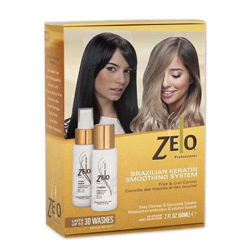 ZELO Brazilian Keratin Smoothing System For All Hair Types