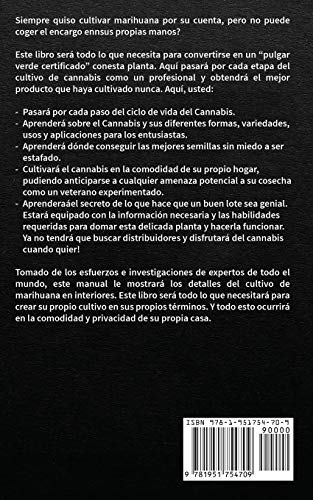 51vezokG7CL - C&oacute;mo cultivar marihuana en interiores: Una gu&iacute;a paso a paso para principiantes en el cultivo de marihuana de alta calidad en interiores (Spanish Edition)