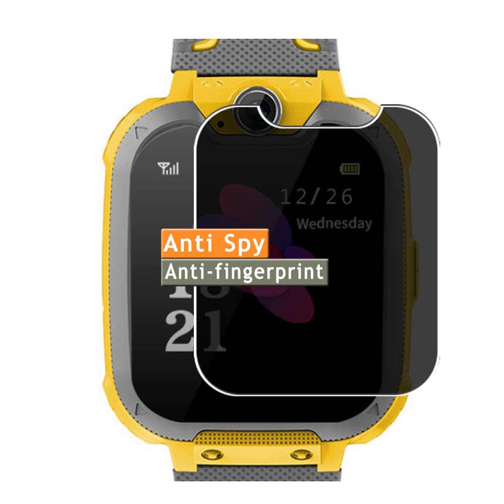 VaxsonPrivacy Screen Protector, compatible with Moweallarge PTHTECHUS X9 KIDS 1.44" Smart Watch smartwatch, Anti Spy Guard Film Protectors Sticker [NOT Tempered Glass] New