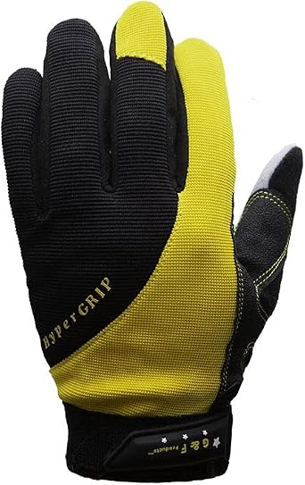 G & F Products G & F Hyper Grip Non-Slip High-Performance Mechanics Work Gloves, Driving Gloves