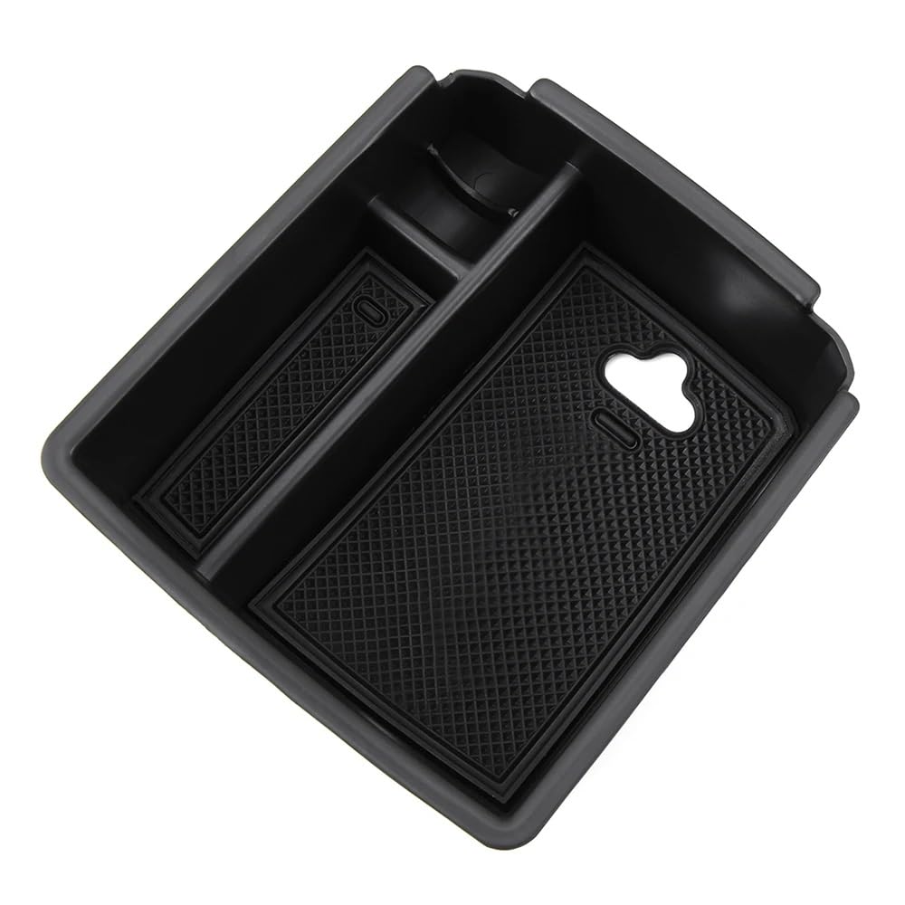 KYTGIOL Car Storage Organizer Compatible With VW For Tiguan Mk2 2016-2023 Car Armrest Storage Box Multi-function Car Armrest Storage Box Center Console