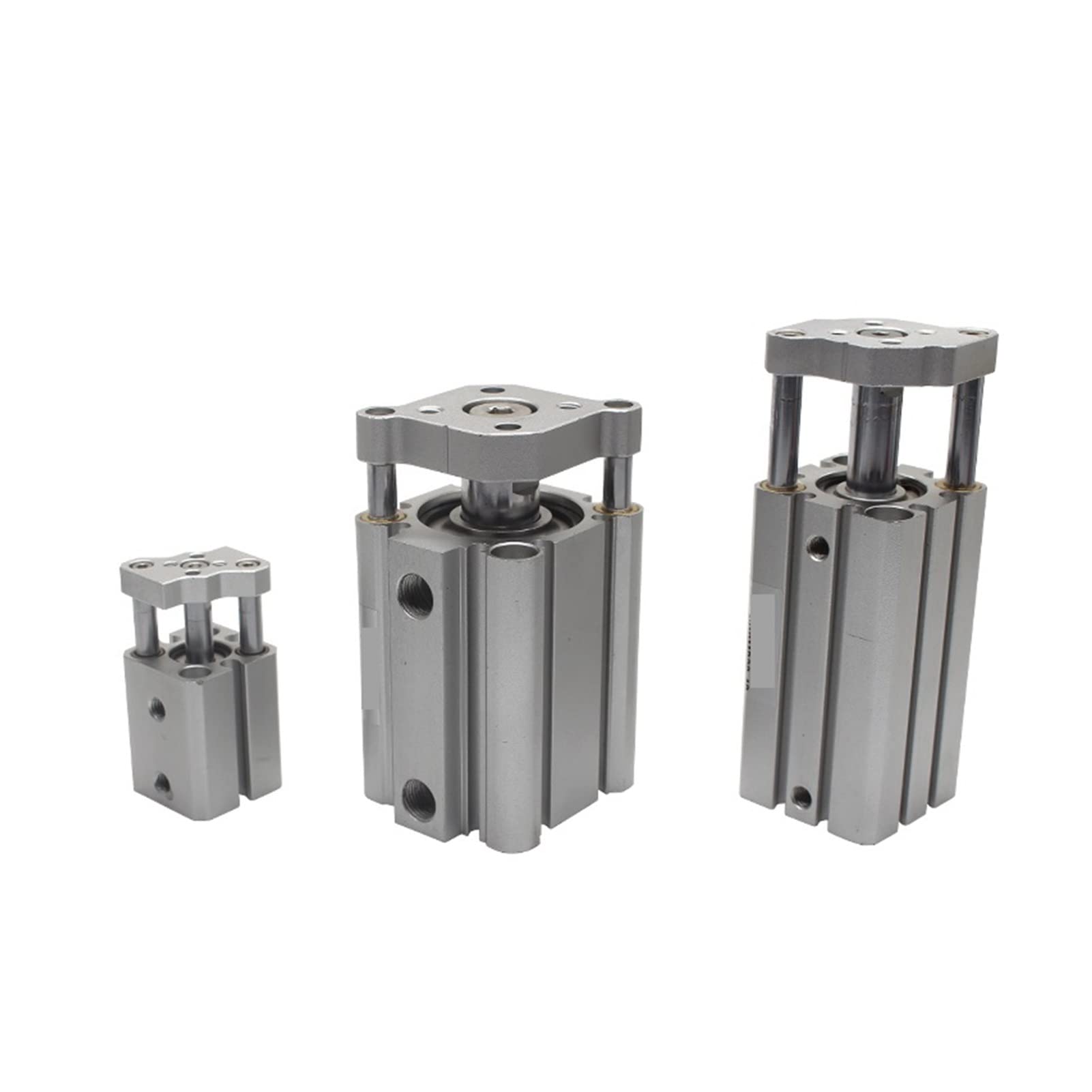 Pneumatikzylinder, Doppeltwirkende Führungsstange Kompakte Luftpneumatikzylinder-Eingebauter Magnet CDQMB 40 50 63 Bohrung 40 50 63mm Hub 5-100mm CQMB40 50.(35mm stroke,CQMB63)