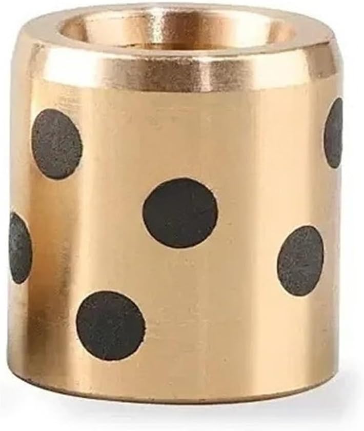 1-5Pcs ID 6/8/10/12/14/15/16/18mm Brass Self Lubricating Copper Sleeve Oil Free Bushing Bushing Bearing Brass Guide Bushin(2Pcs,10x14x35mm)