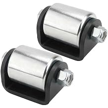 2"Weld-On Steel Caster Wheels,Trailer Skid Wheels for RVs and Trailers,2PCS