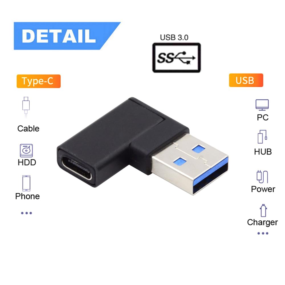 USB-C naar USB 3.0 (vrouwelijk) adapterkabel kopen? - Morgen in huis USB-C naar USB 3.0 (vrouwelijk) adapterkabel kopen? - Morgen in huis