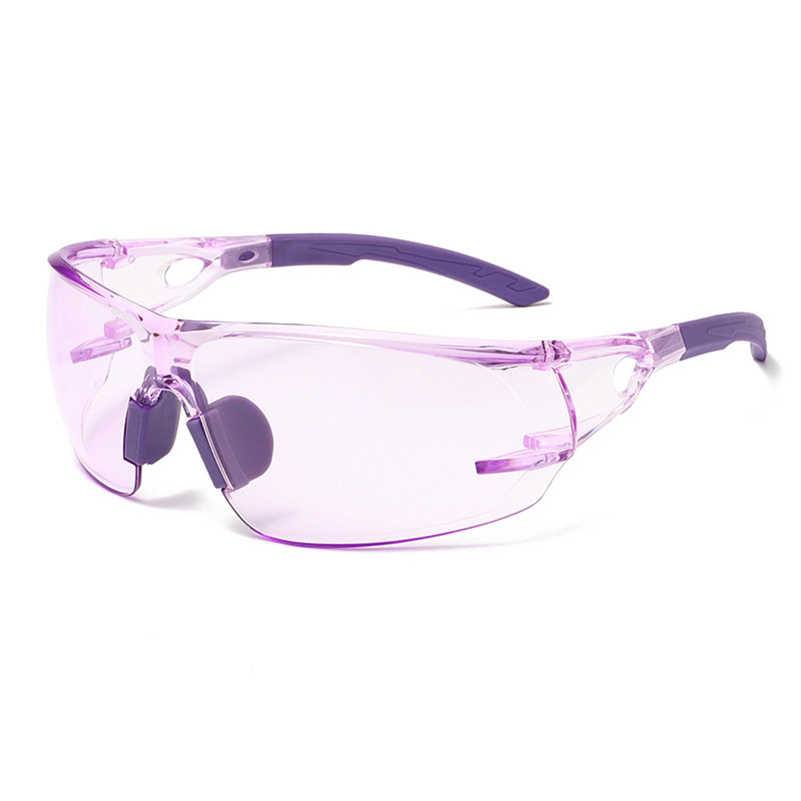 NVOQILIN High-Impact Windproof Glasses with Lens – Motorcycle, Construction & Lab Use – Splash & Sand Windproof Dustproof Cycling Glasses