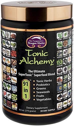 Dragon Herbs - Tonic Alchemy - The Ultimate Supertonic Superfood Blend - 9.5 Oz #TOP5