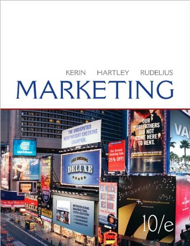 by Roger Kerin. by Steven Hartley. by William Rudelius Marketing(text only)10th (Tenth) edition[Hardcover]2010