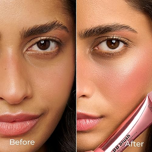 Lamel-402 BB Blush - Pink Blossom Cream Blush, Long-Lasting Glow & Matte Finish, Lightweight Formula,easy-To-Blend, Dermatologically Tested, Vegan & Cruelty-Free Blusher for... - Image 5