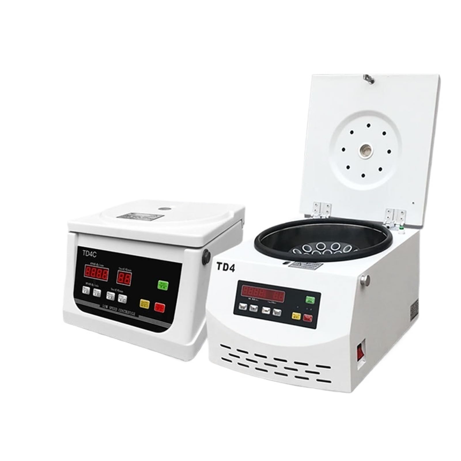 TD4/TD4C/TD6M/ Centrífuga de sobremesa Centrífuga eléctrica de baja velocidad de 4000 RPM con temporizador y control de velocidad Control preciso(TD4+12x20ML)