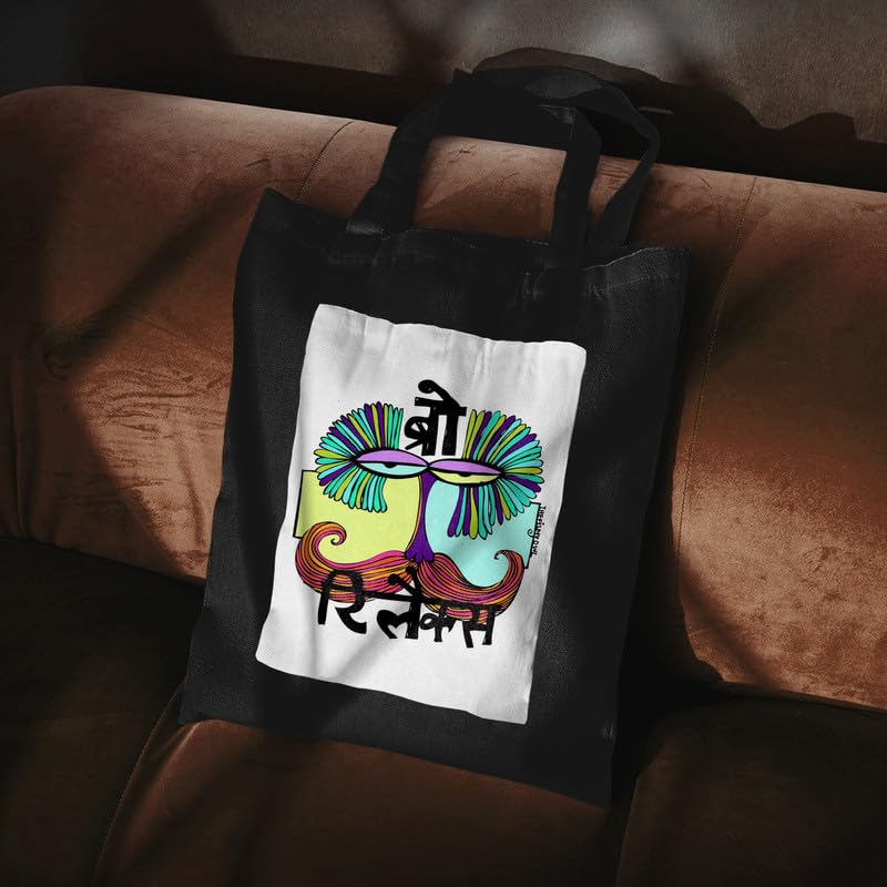 Image of Women's Canvas Tote Bag | Durable 15kg Carry Bag with Zip | Multipurpose Shopping & College Bag