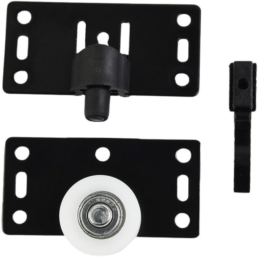 Wardrobe Sliding Door Roller Runners with Robust Nylon and Iron Frame Suitable for Heavy Duty Use Silent Operation No Blockage Design