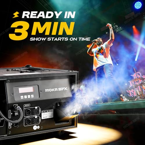 Moka Máquina de Humo Hazer 1200W Silenciosa Profesional miniatura 6