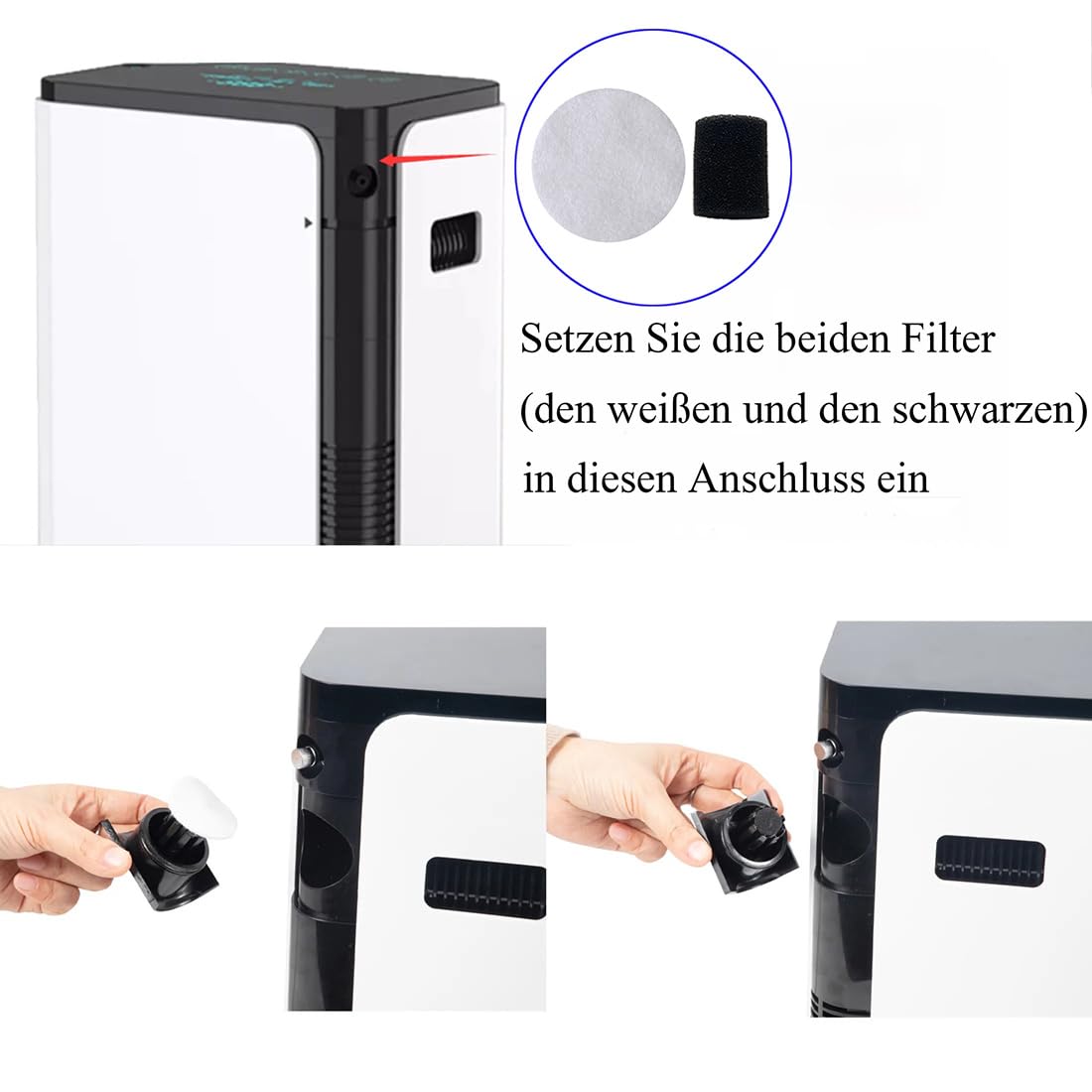Concentratore di ossigeno portatile, 93%, ossigeno ad alta concentrazione, flusso di ossigeno regolabile da 1 a 7 l/min, generatore di ossigeno per uso domestico, con funzione anioni