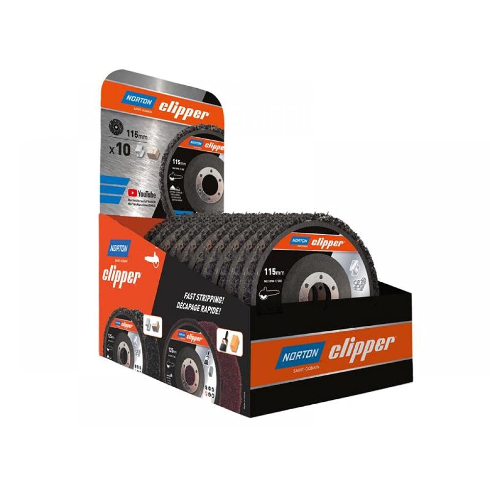 Norton Clipper 78072749351 115Mm Rapid Strip Metal Disc