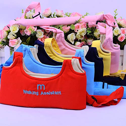 Image of Baby Toddler Walking Assistant Harness Baby Walking Learning Belt Helper Walker Wings Safety Walking Harness Walker for Baby 6-24 Months (Navy)
