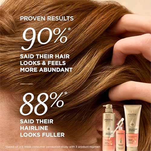 Pantene Abundant & Strong Daily Scalp Serum, Strengthens Scalp’s Hold on Roots, 2 oz
