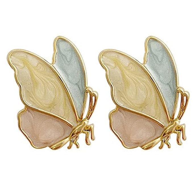 JEWEL 18 Stud Earrings Butterfly Fashion Decorative Dainty Unique Creative Drop Earrings Charm Earrings for Women (B0D7W3HV2Y) Amazon Price History, Amazon Price Tracker