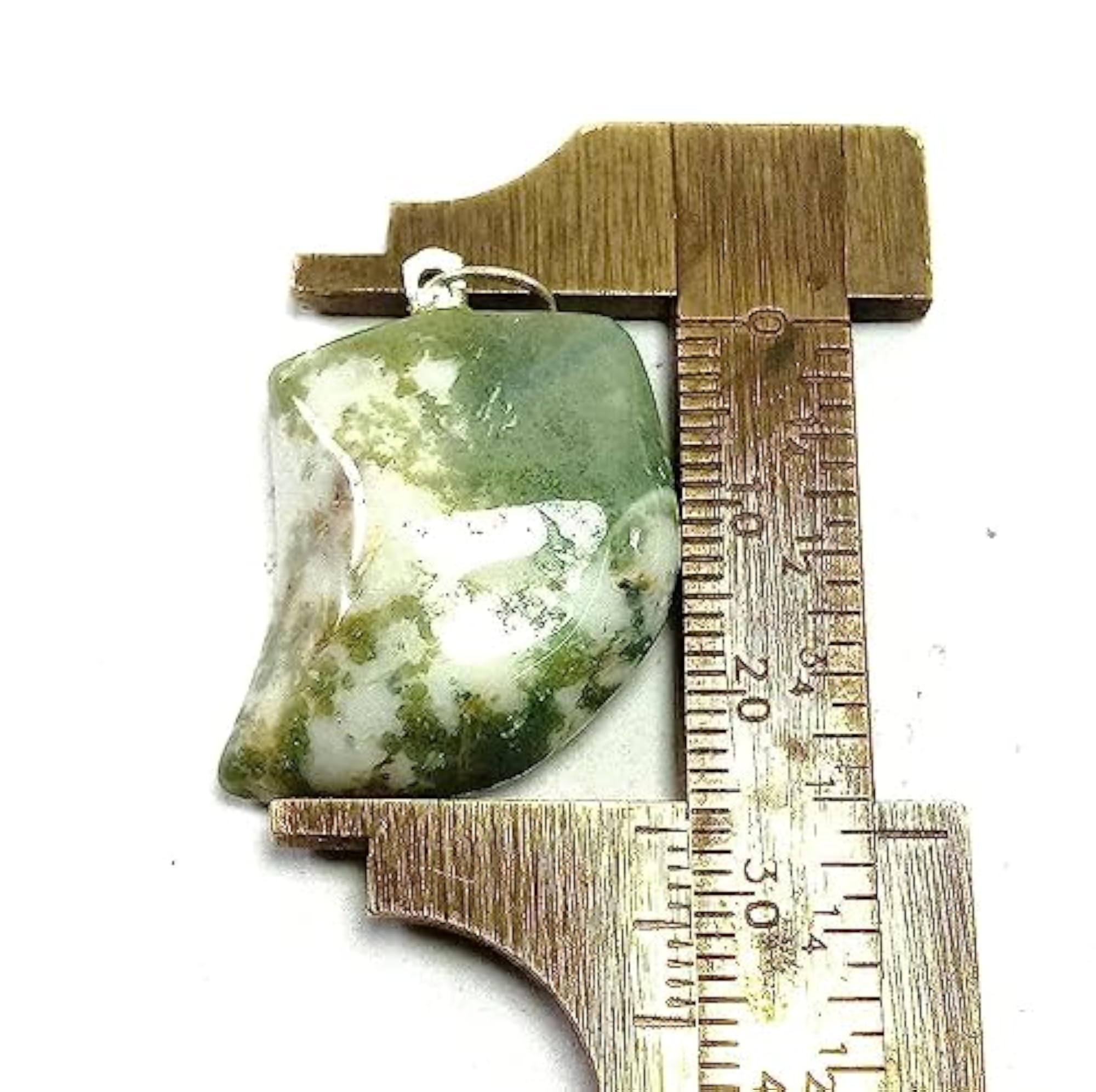 Blood Stone Vagh Nakh Healing Pendant Necklace, Set of 2
