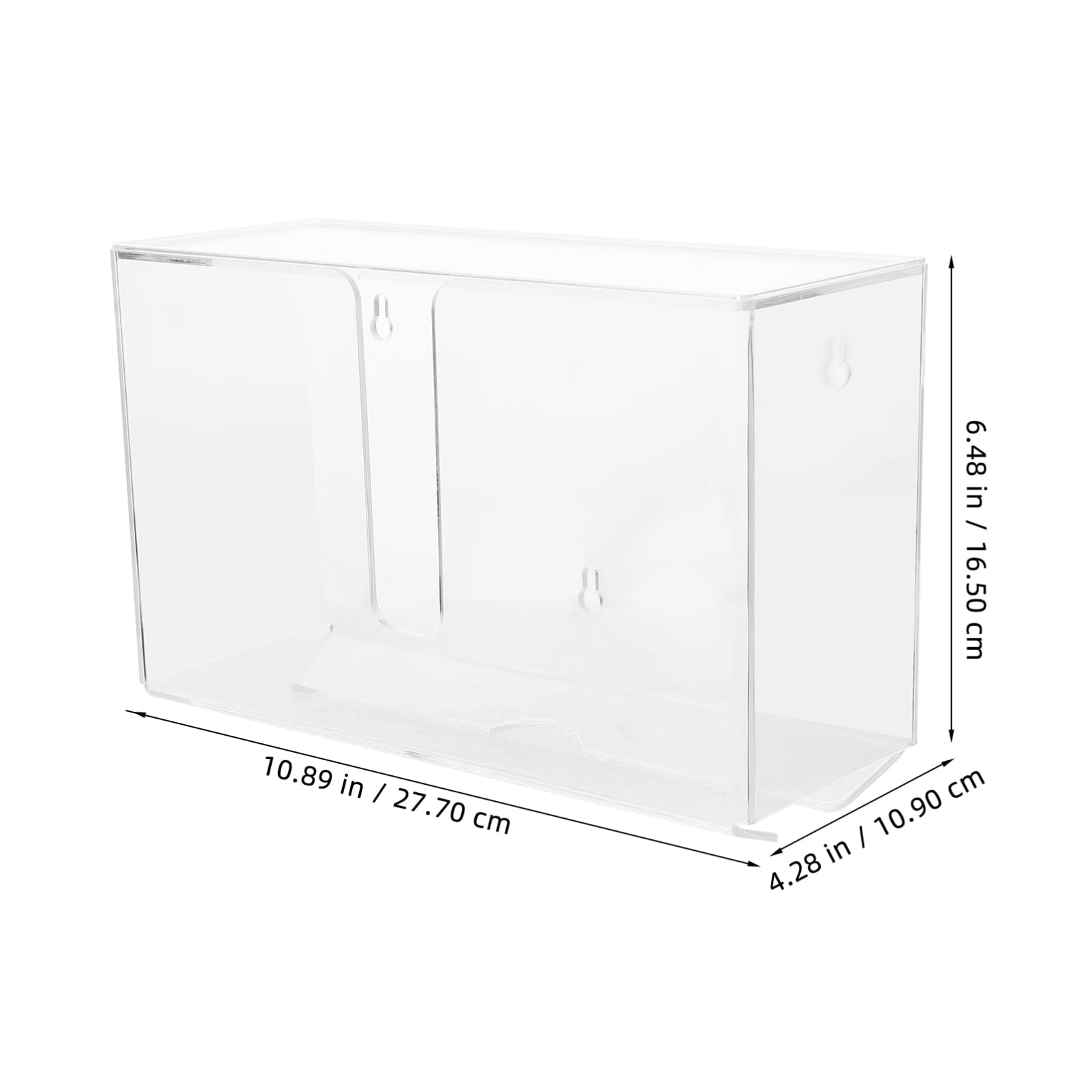 FUNOMOCYA Guest Towel Holder Napkin Holder Commercial Paper Towel Dispenser Wall Mount Napkin Holder Bathroom Touchless Paper Towel Dispenser