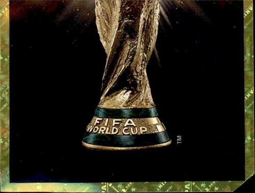 Pegatinas de Panini 2022: Road to FIFA World Cup Qatar 2022 #FWC3 - Adhesivo oficial de fútbol FOIL Trofeo